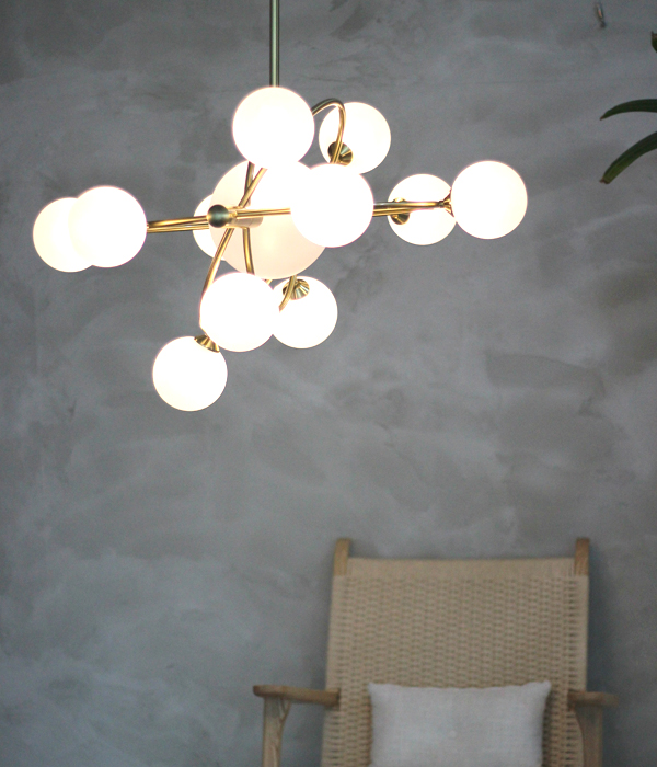 갤럭시 12등 인테리어거실등, 식탁등 (전구포함)