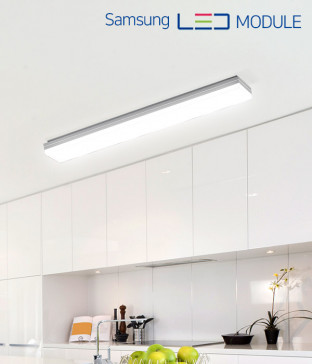 LED 켈빈주방 2등 60W [블랙/화이트]